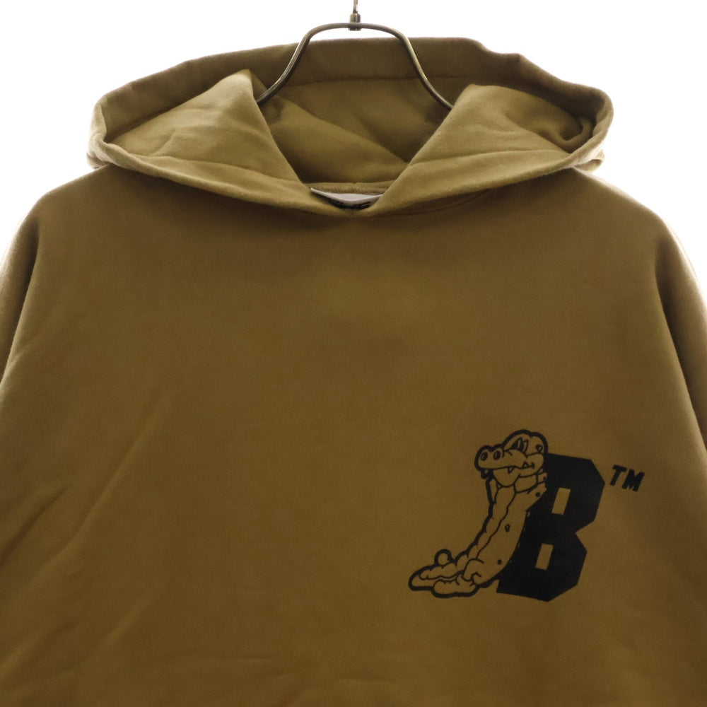 THE BLACK EYE PATCH(ブラックアイパッチ) ×GASIUS プルオーバー スウェットパーカー ブラウン