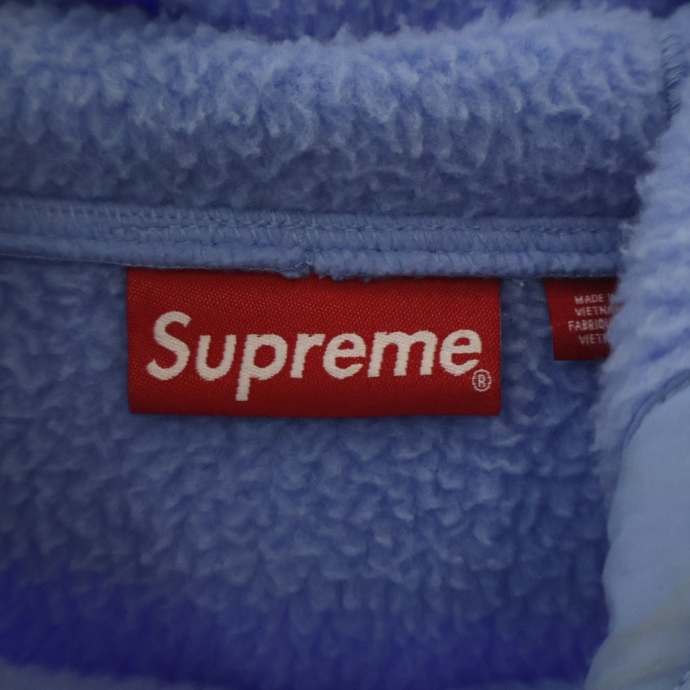 SUPREME(シュプリーム) 23AW WINDSTOPPER Zip Up Sweatshirt ウィンドストッパースウェットパーカー ブルー