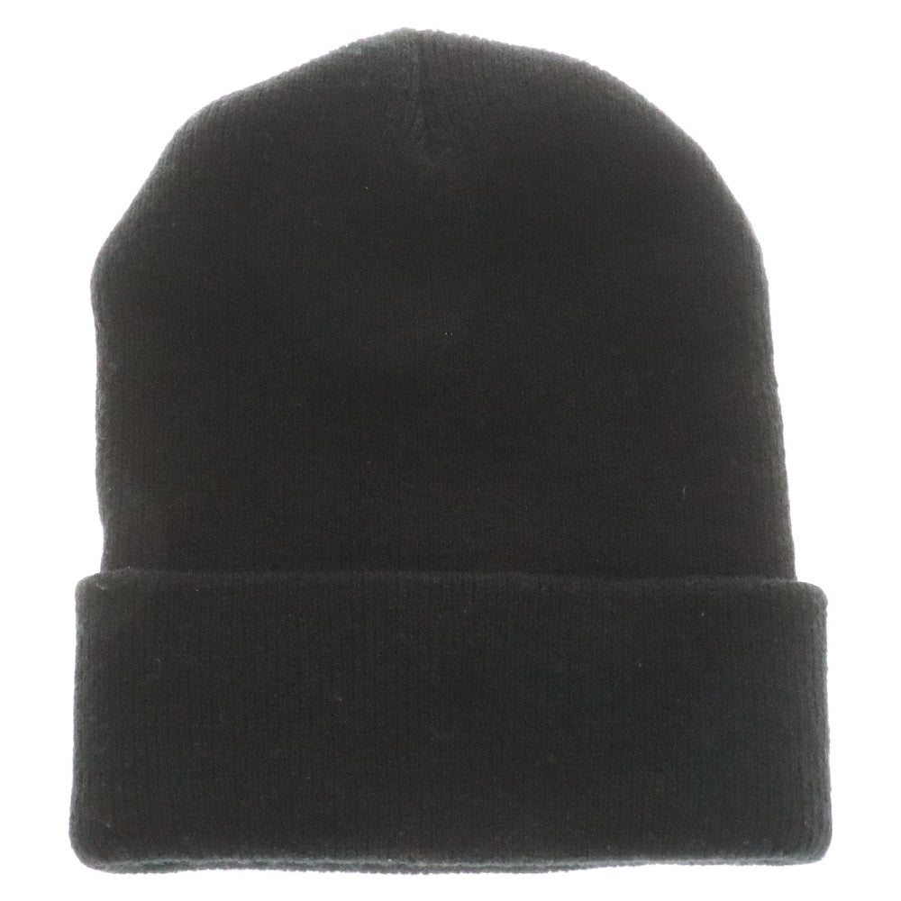 CHROME HEARTS(クロムハーツ) WATCH CAP ワッチキャップ CHロゴ刺繍 ニットビーニー ニット帽 帽子 ブラック