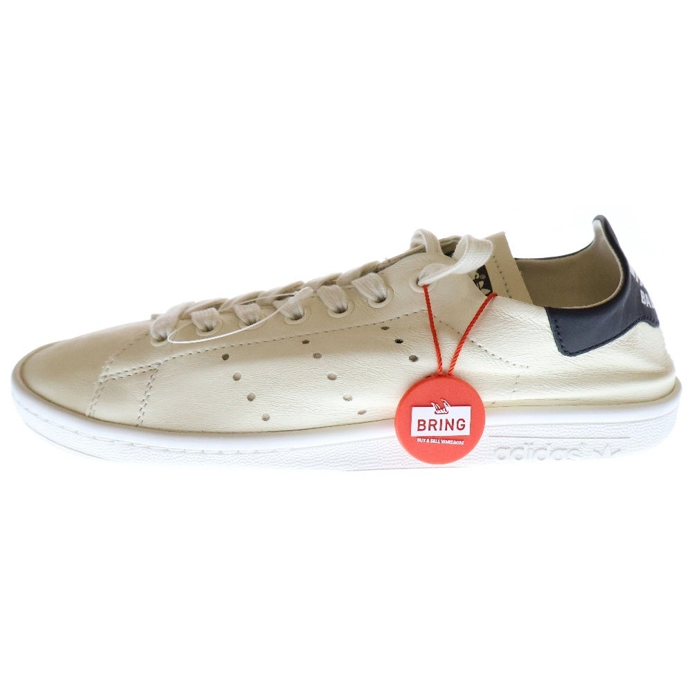 BALENCIAGA(バレンシアガ) 22AW×adidas STAN SMITH アディダス スタンスミス ヴィンテージ ダメージ加工 ローカットスニーカー ホワイト/ブラック 721836 WBDV3