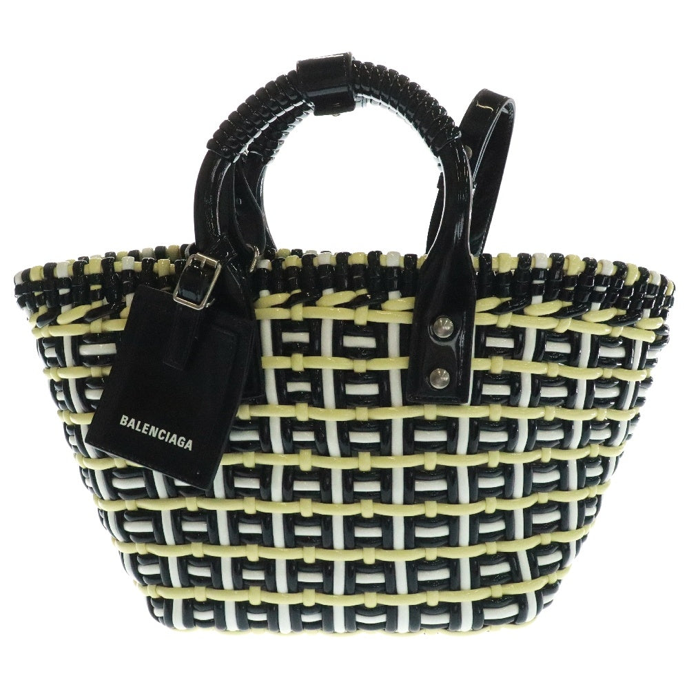 BALENCIAGA(バレンシアガ) Bistro XS Basket Two Way Tote Bag ビストロ バスケット 2WAYバッグ トートバッグ ブラック 671342