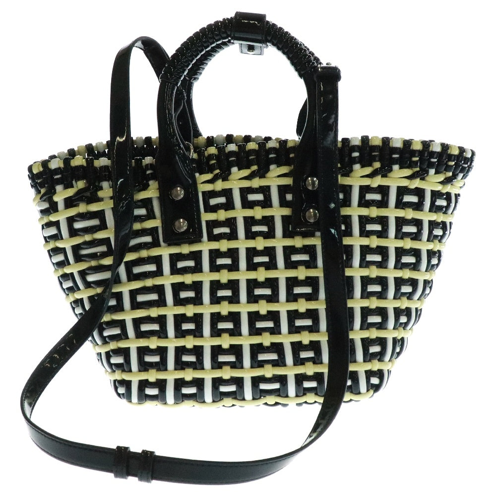 BALENCIAGA(バレンシアガ) Bistro XS Basket Two Way Tote Bag ビストロ バスケット 2WAYバッグ トートバッグ ブラック 671342