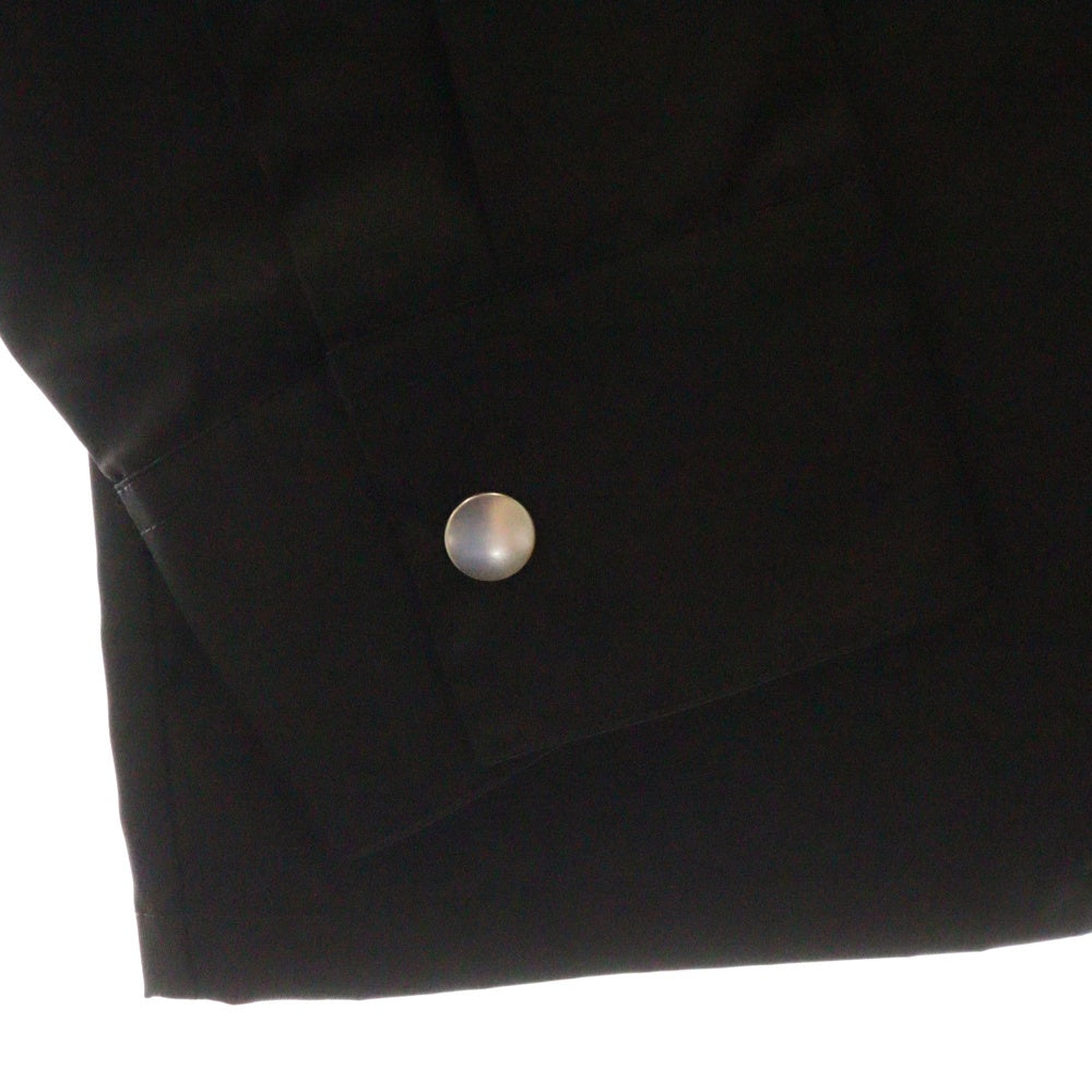 JIL SANDER(ジルサンダー) ナイロンツイルジップシャツジャケット ブルゾン ブラック J22DL0301 J70147
