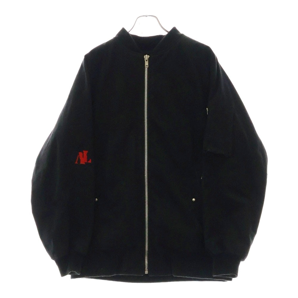 cvtvlist(カタリスト) バックポケットデザイン MA-1 ボンバージャケット ブラック 21FW0101T