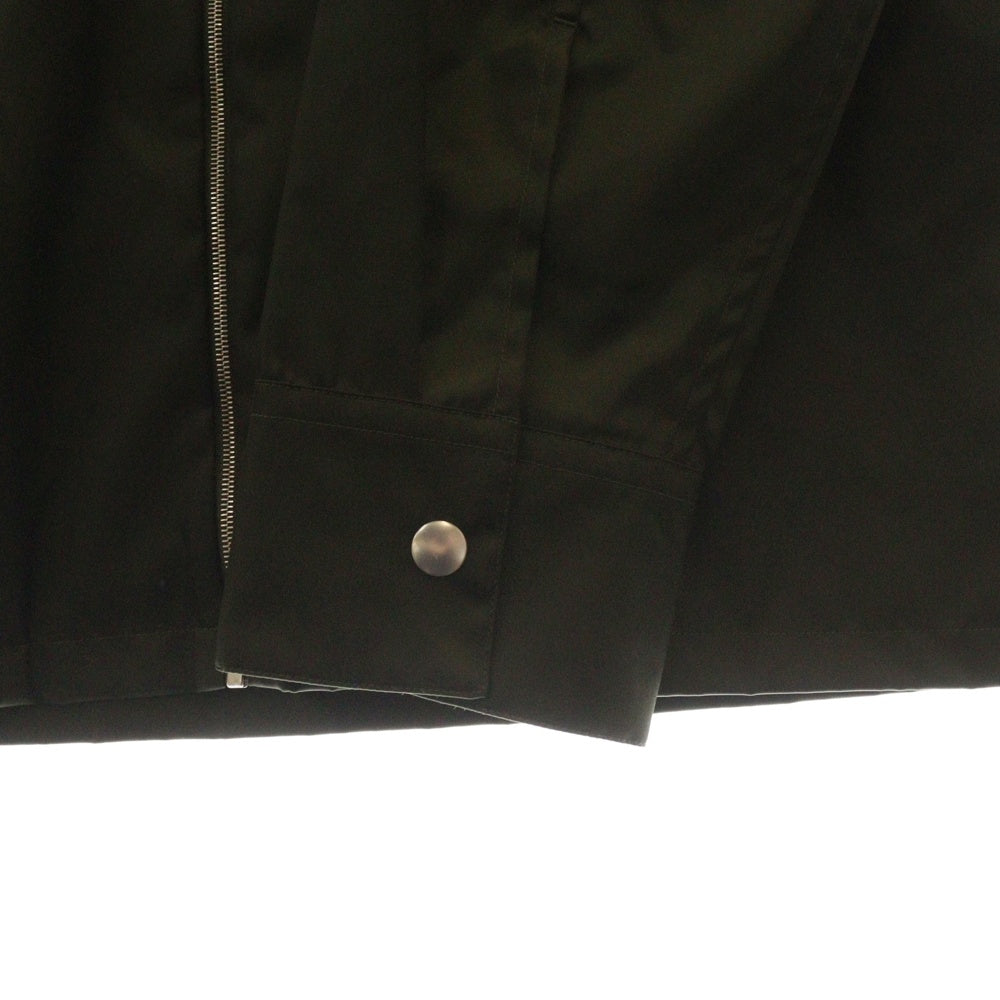 JIL SANDER(ジルサンダー) ナイロンツイル ジップ シャツジャッケット カーキ J22DLO301 J70147