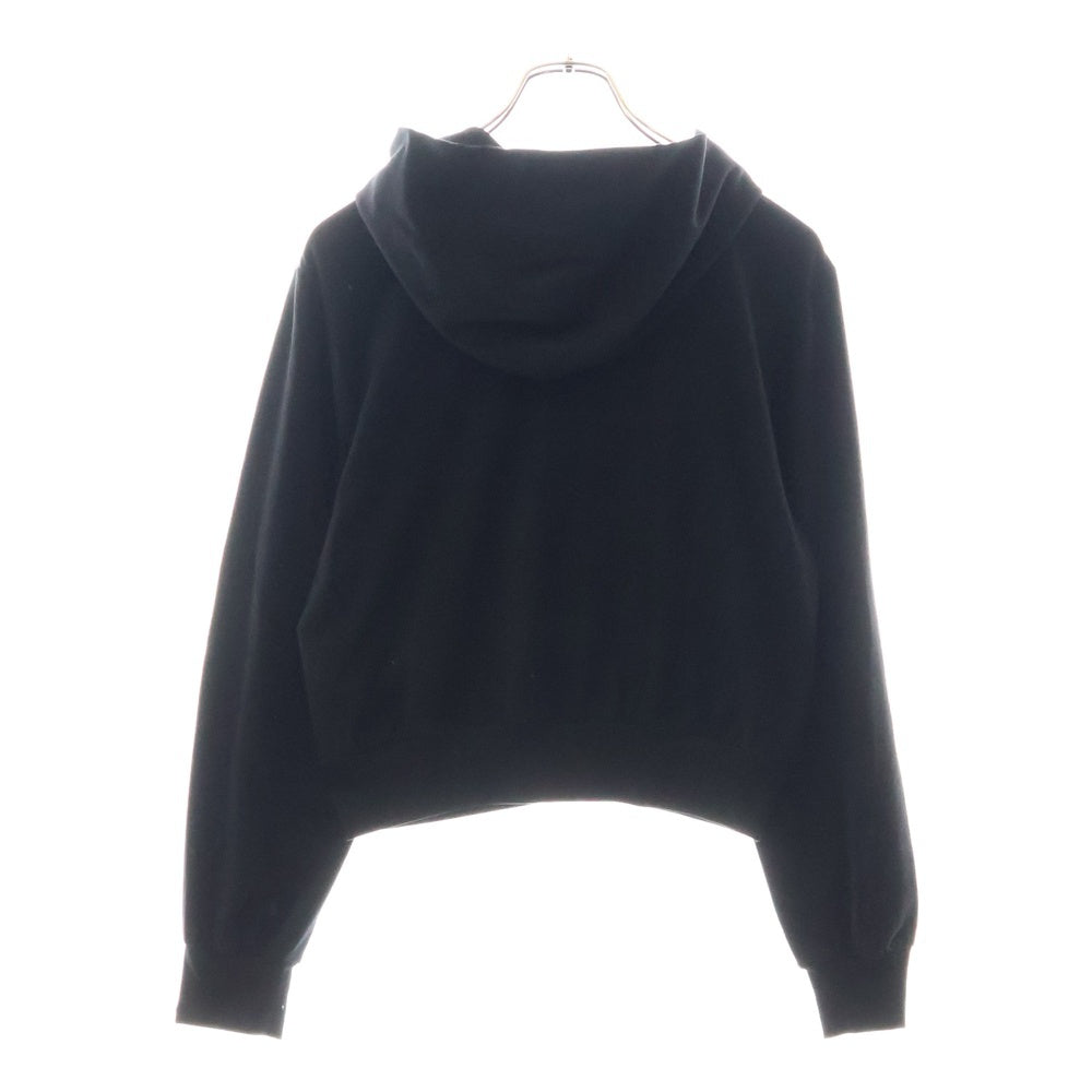 BALENCIAGA(バレンシアガ) Fitted zip-up hooded sweatshirt ジップアップ フーデッドパーカー ブラック 773284 TPVO8