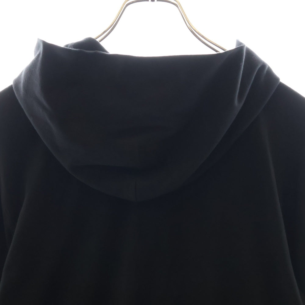 BALENCIAGA(バレンシアガ) Fitted zip-up hooded sweatshirt ジップアップ フーデッドパーカー ブラック 773284 TPVO8