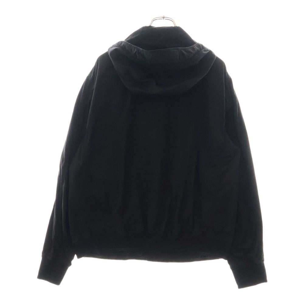 C.P. Company(シーピーカンパニー) Chrome-R Hooded Lens Jacket ジップアップ ナイロンジャケット ブルゾン ブラック