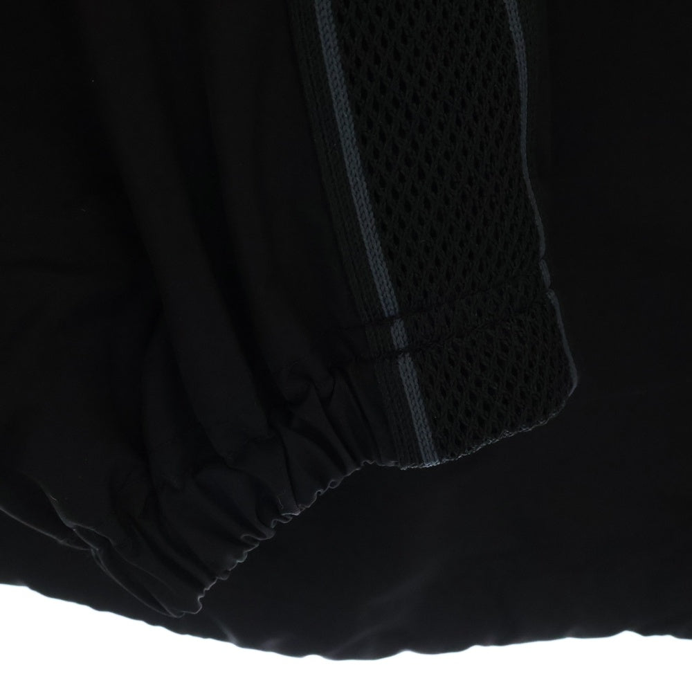 KENZO(ケンゾー) ラバーロゴパッチ トラックジャケット ジップアップナイロンジャケット ブラック FF55BL 1769CE