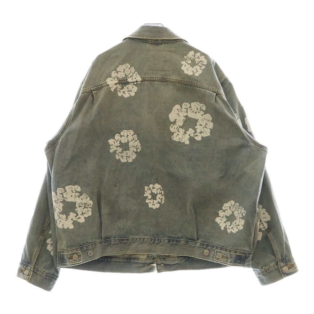Levi's(リーバイス) ×DENIMTEARS TYPE2nd デニムティアーズ プリント セカンドトラッカー デニムジャケット インディゴ