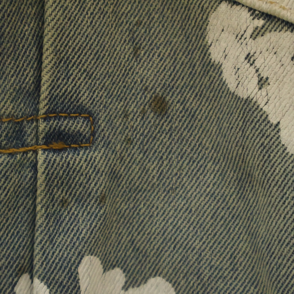 Levi's(リーバイス) ×DENIMTEARS TYPE2nd デニムティアーズ プリント セカンドトラッカー デニムジャケット インディゴ