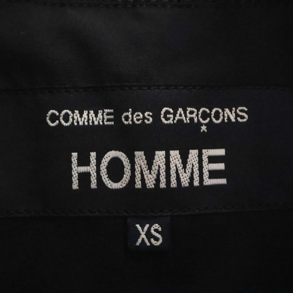 COMME des GARCONS HOMME(コムデギャルソンオム) フード付き ナイロン ロング コート ジャケット ネイビー HO-C002