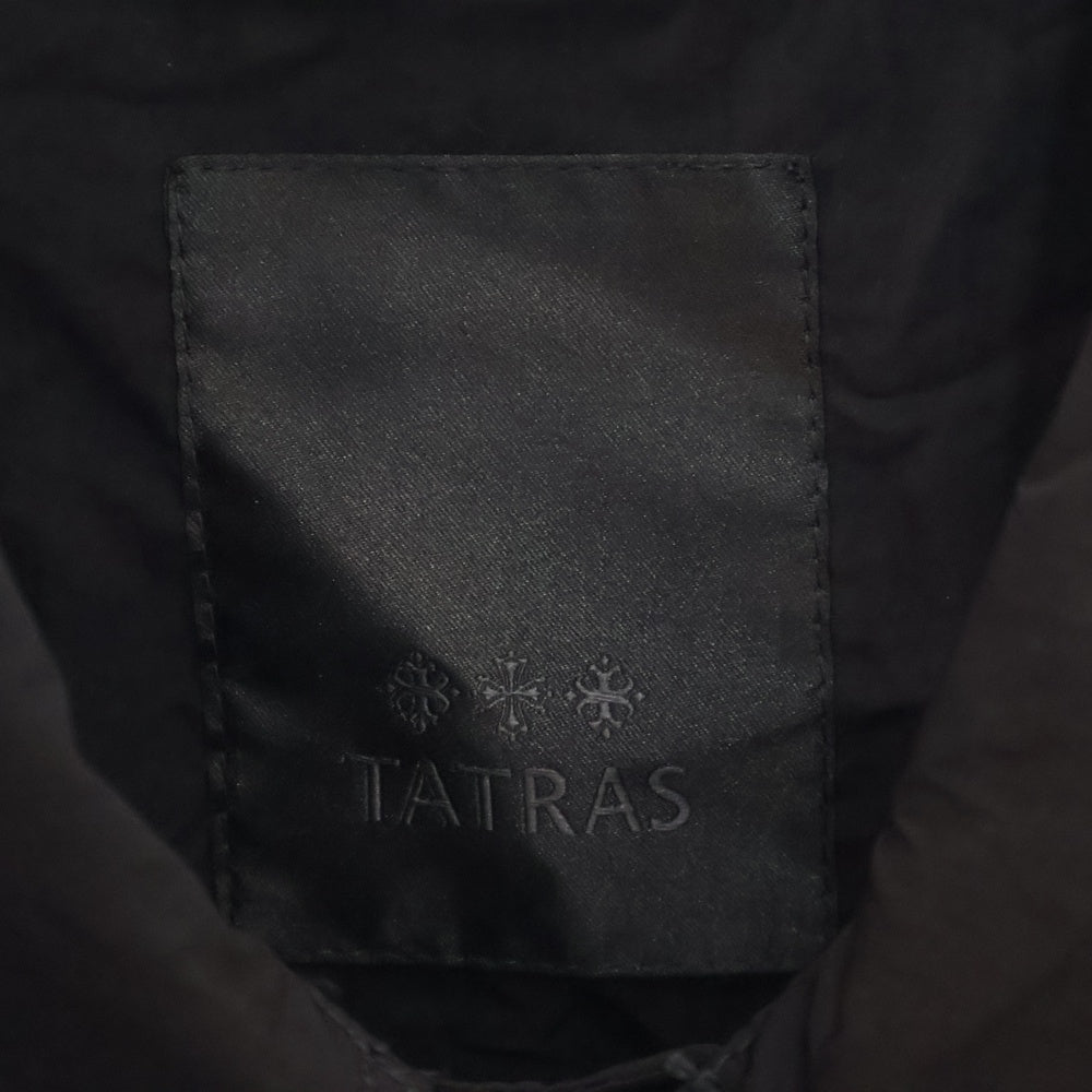 TATRAS(タトラス) PODEGA ポデガ ナイロン シャツジャケット ブラック MTAT25S4972-L