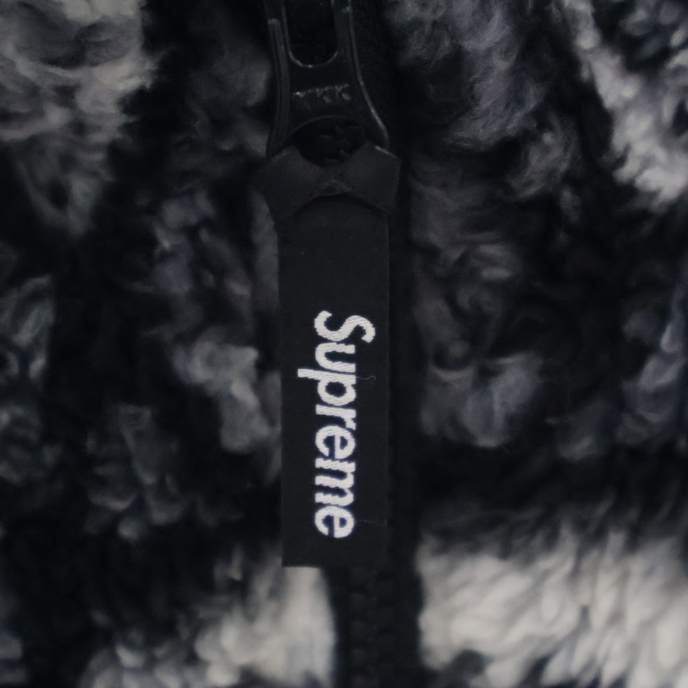 SUPREME(シュプリーム) 21SS Saint Michael Fleece Jacket セント ミカエル ジップアップ フリース ジャケット ブラック