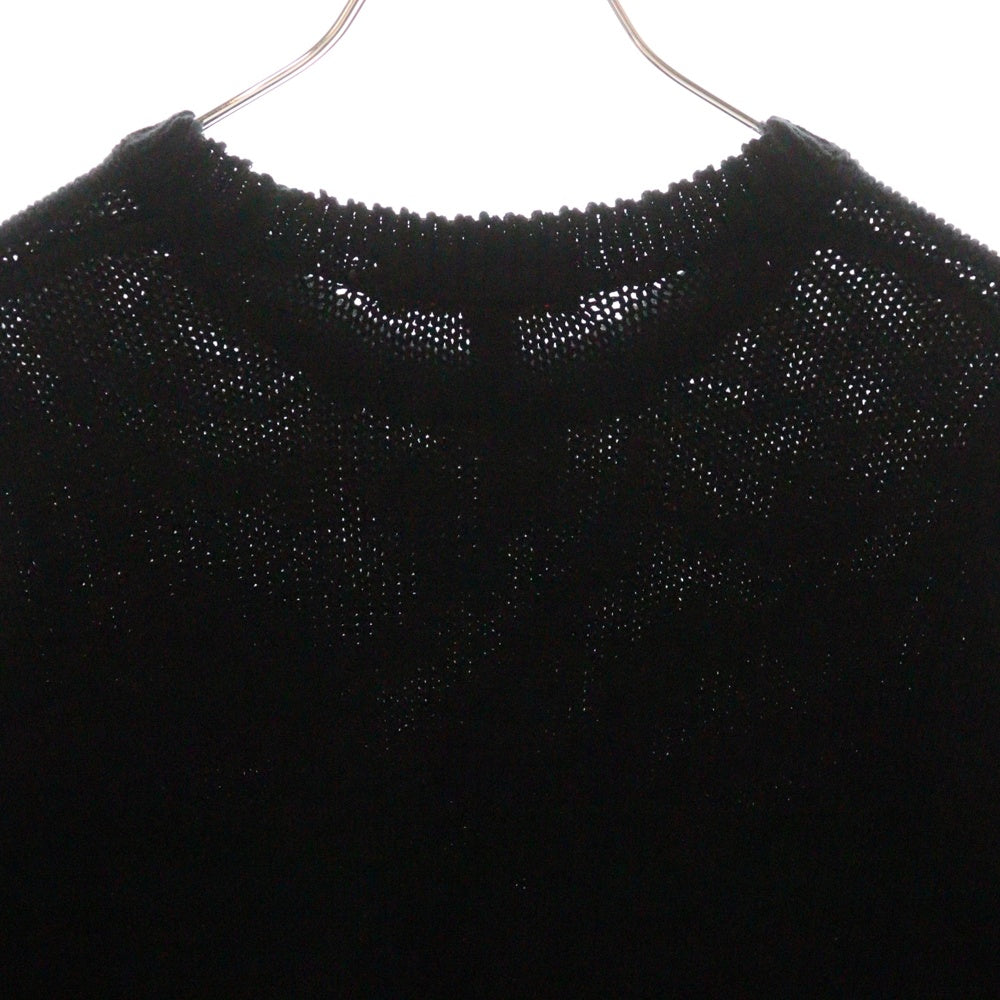 SUPREME(シュプリーム) 25SS Contrast Logo Sweaterコントラスト ロゴ ニット セーター ブラック