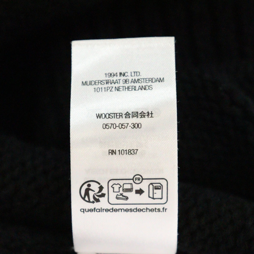SUPREME(シュプリーム) 25SS Contrast Logo Sweaterコントラスト ロゴ ニット セーター ブラック