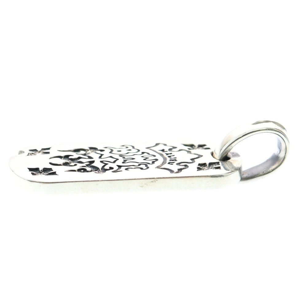 Bill Wall Leather/BWL(ビルウォールレザー) Keep It W.F.O. ロゴ ドッグタグ ネックレストップ シルバー