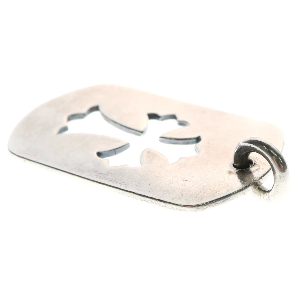 CHROME HEARTS(クロムハーツ) D TAG SML CO CRS カットアウトクロスドッグタグ スモール ペンダントトップ シルバー BCA242