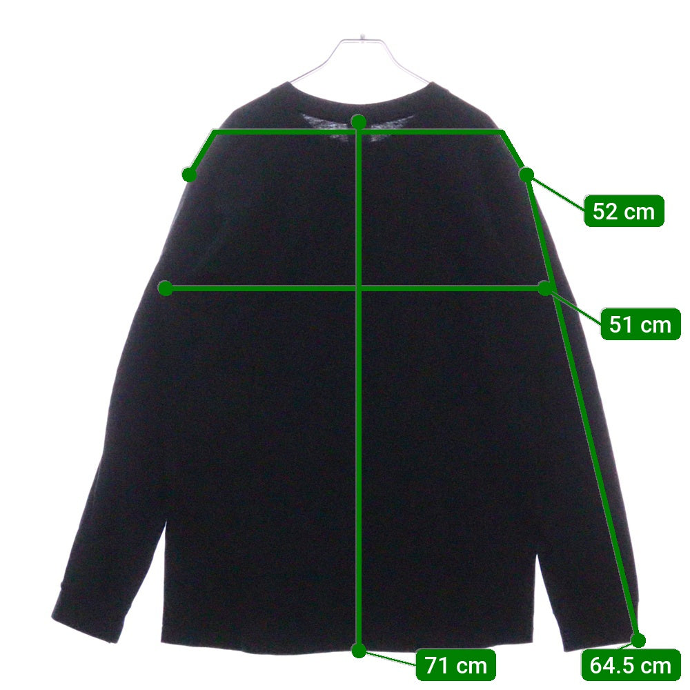 SUPREME(シュプリーム) 16AW Fuck What You Heard L/S Tee フロントプリント 長袖 Tシャツ ブラック