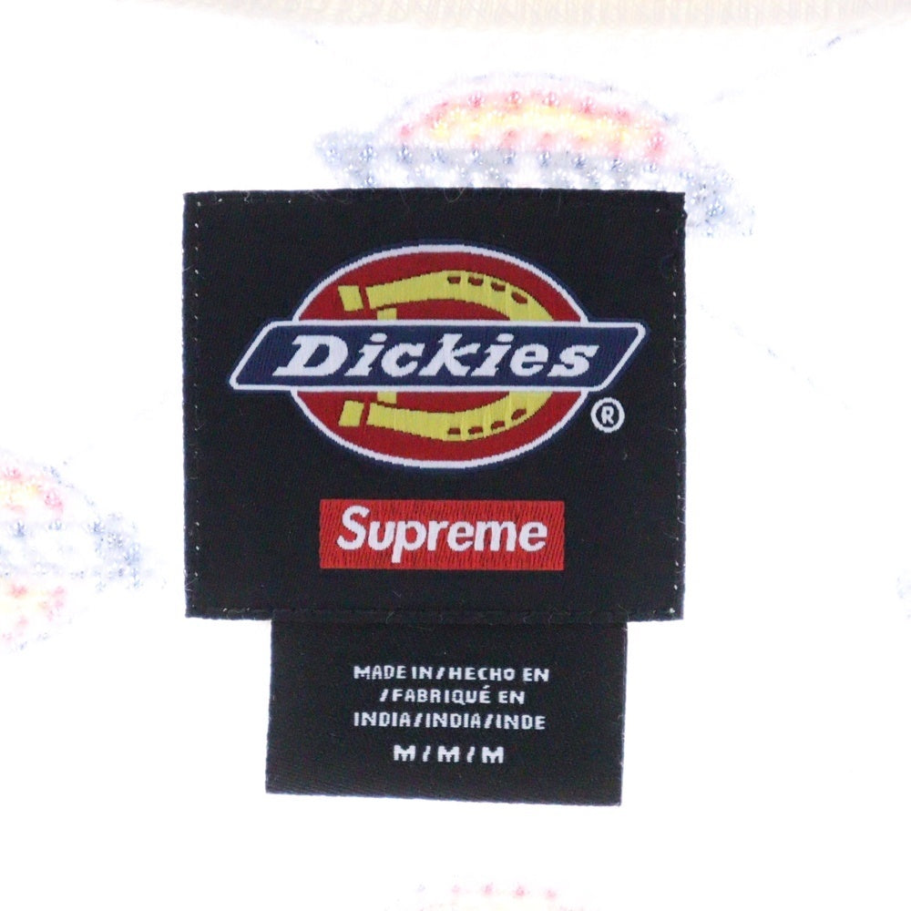 SUPREME(シュプリーム) 22AW ×Dickies Thermal L/S TEE サーマルカットソー 長袖Tシャツ ホワイト KN8FW22E2