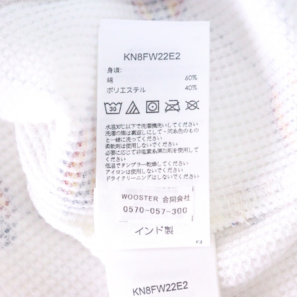 SUPREME(シュプリーム) 22AW ×Dickies Thermal L/S TEE サーマルカットソー 長袖Tシャツ ホワイト KN8FW22E2