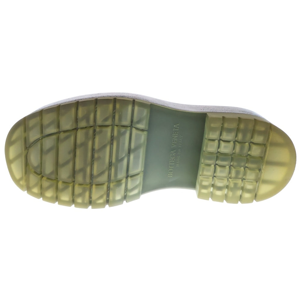 BOTTEGA VENETA(ボッテガヴェネタ) LEATHER TASSEL LOAFERS レザー タッセル プラットフォーム ローファー ブラック 632511-VBS30-1000