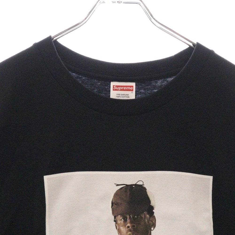 SUPREME(シュプリーム) 24AW Tyler The Creator Tee タイラーザクリエイター フォトプリント クルーネック 半袖Tシャツ カットソー ブラック
