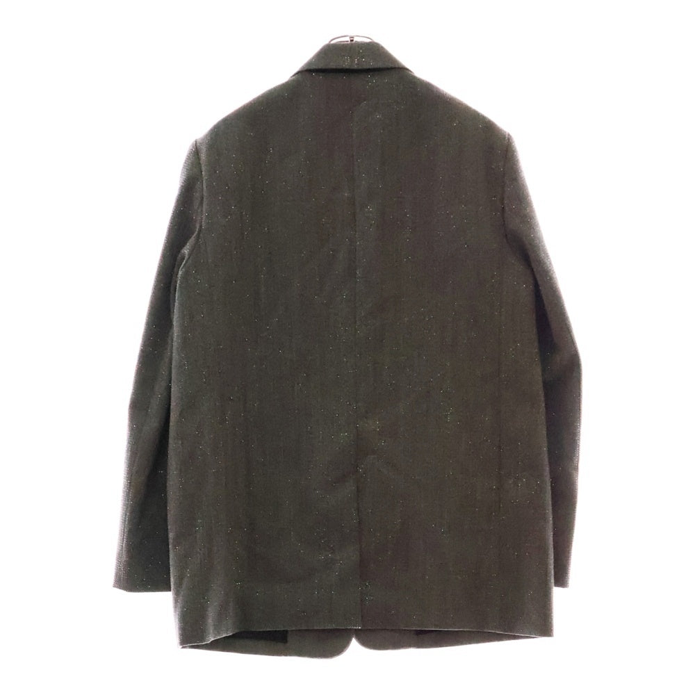 ALEXANDER WANG(アレキサンダーワン) ラインストーン オーバーサイズ ブレザー ジャケット レディース グレー 1WC4232498