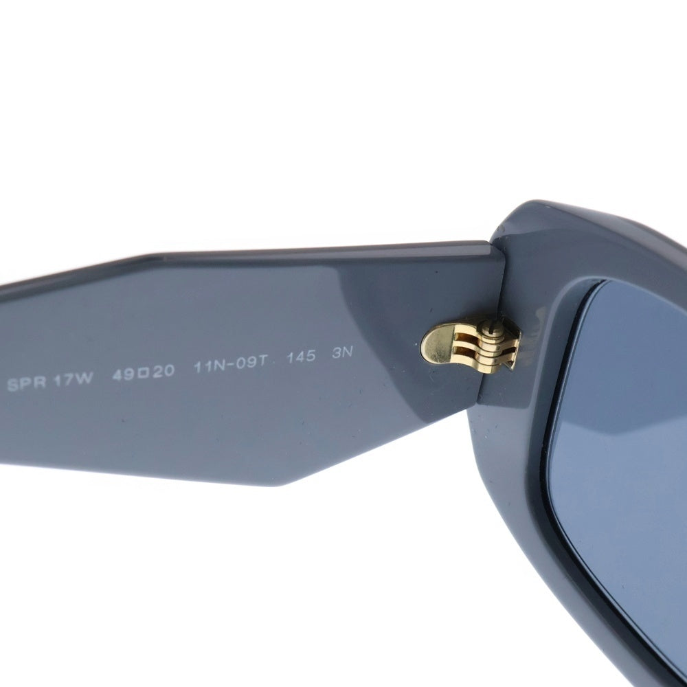 PRADA(プラダ) サイドロゴデザイン スクエアフレーム サングラス 眼鏡 メガネ グレー SPR17W