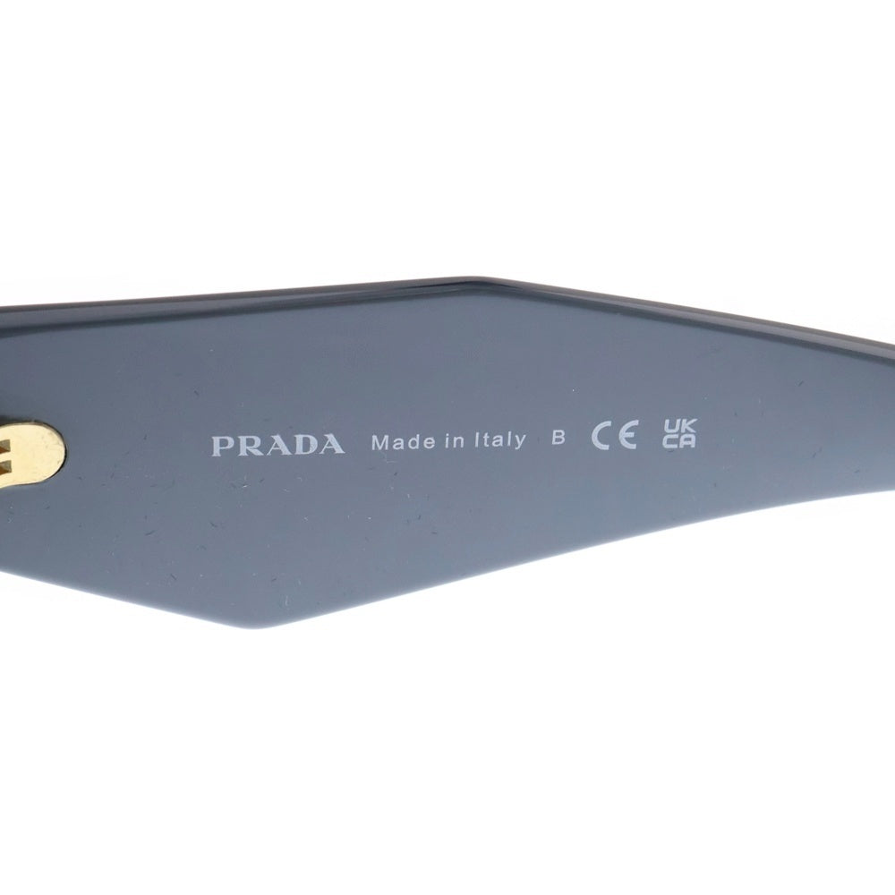 PRADA(プラダ) サイドロゴデザイン スクエアフレーム サングラス 眼鏡 メガネ グレー SPR17W