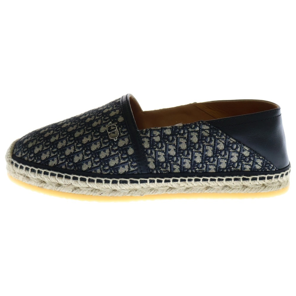 DIOR(ディオール) PARADISE ESPADRILLE JACQUARD オブリークジャガード エスパドリーユ ネイビー 3SA088ZHF56141