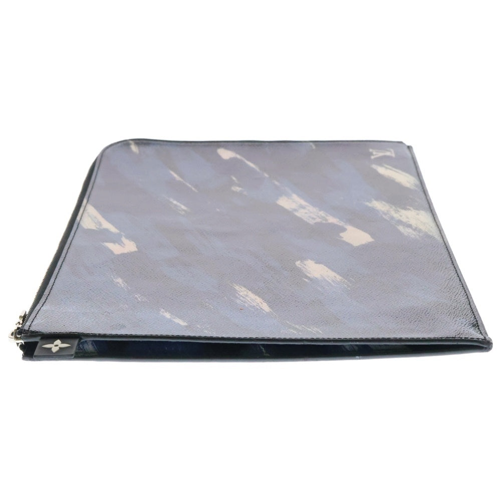 LOUIS VUITTON(ルイヴィトン) カモフラージュ ポシェット ジュールPM クラッチバッグ ブルー M61750
