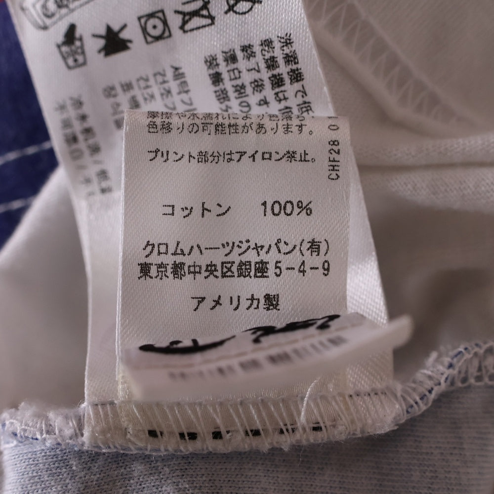 CHROME HEARTS(クロムハーツ) UNION JACK ユニオンジャック 半袖 Tシャツ ホワイト