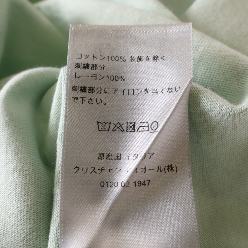 DIOR(ディオール) 23SS CD Diamond relaxed fit T-shirt CD ダイヤモンド ロゴ 半袖Tシャツ カットソー グリーン 313J696D0554