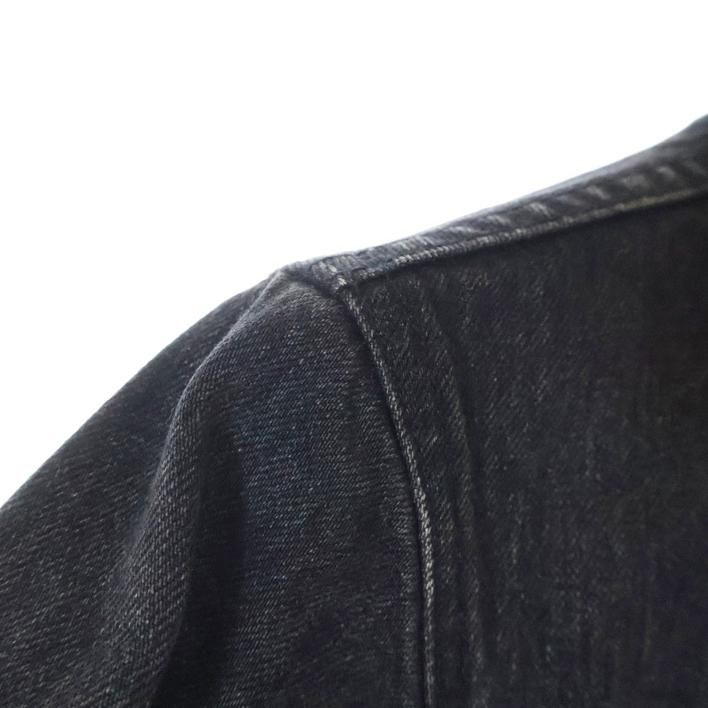 NEIGHBORHOOD(ネイバーフッド) 11AW B.I HIRED/C-JKT デニム カバーオール ジャケット ブラック 112DCNH-JKM01