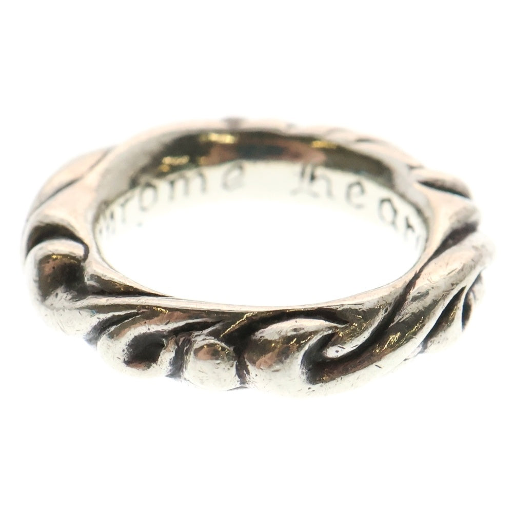 CHROME HEARTS(クロムハーツ) SCRL BAND スクロールバンド リング シルバー BCA351