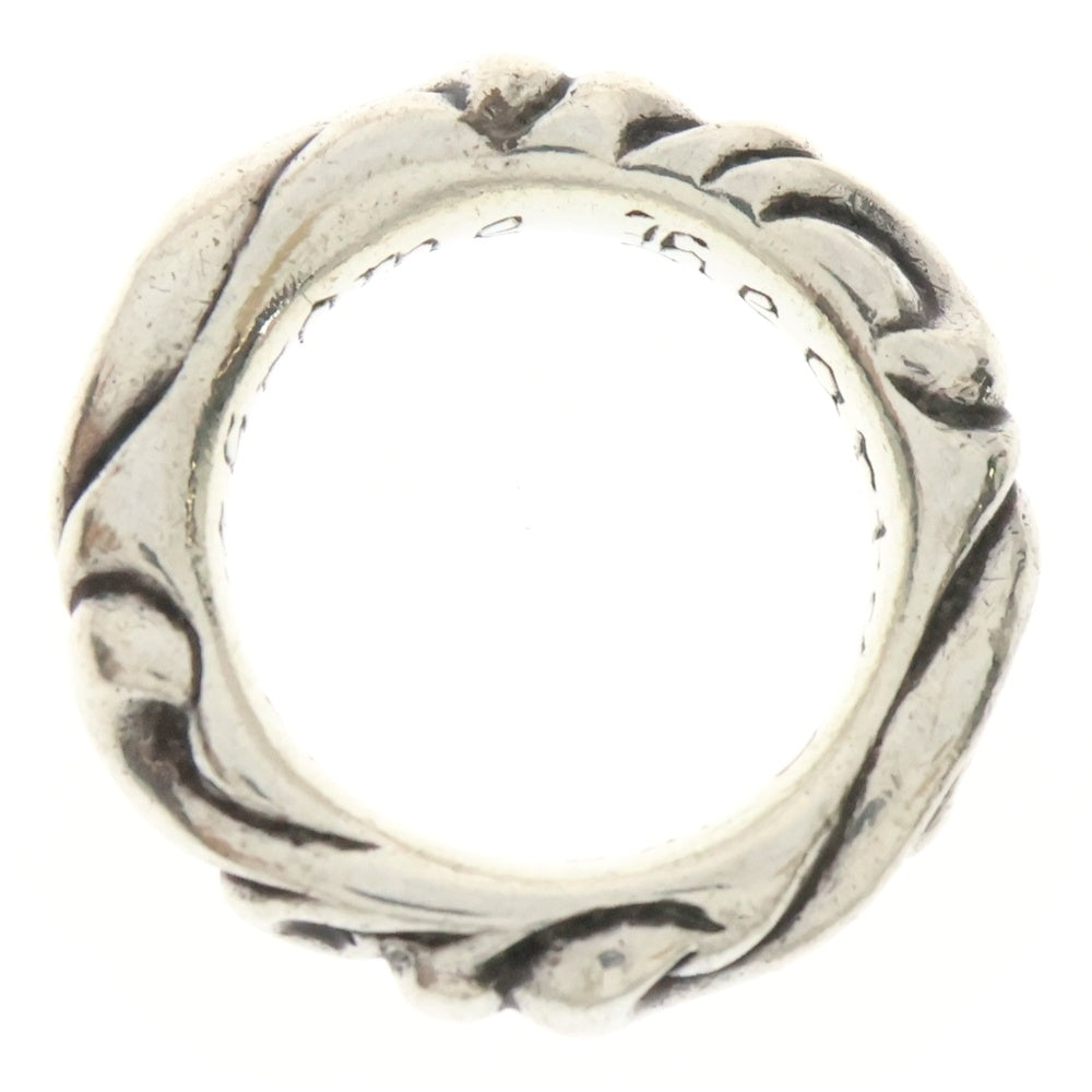 CHROME HEARTS(クロムハーツ) SCRL BAND スクロールバンド リング シルバー BCA351