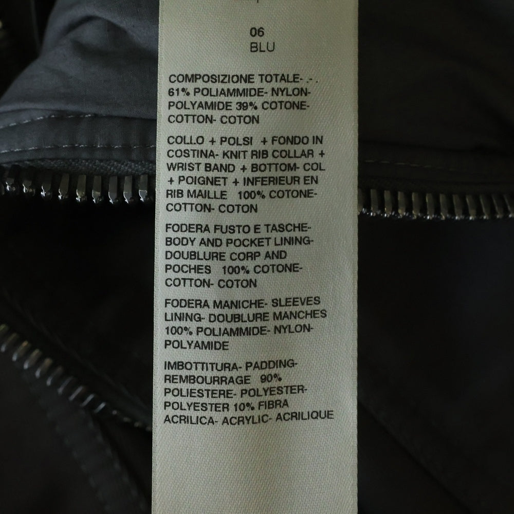 DRKSHDW(ダークシャドウ) 18AW COP Patch Flight Jacket ジップアップ フライト ジャケット グレー DU18F7774-TH