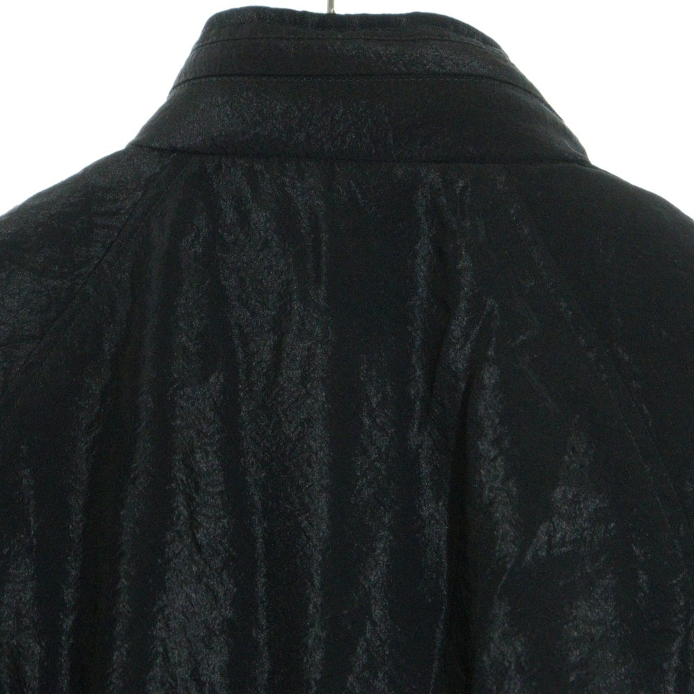 SAINT LAURENT PARIS(サンローランパリ) 22SS フロントロゴエンブロイダリー サイドライン ジップアップ トラックジャケット ブラック 684942 Y2E80