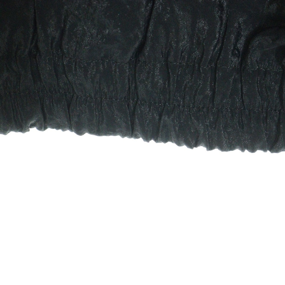 SAINT LAURENT PARIS(サンローランパリ) 22SS フロントロゴエンブロイダリー サイドライン ジップアップ トラックジャケット ブラック 684942 Y2E80