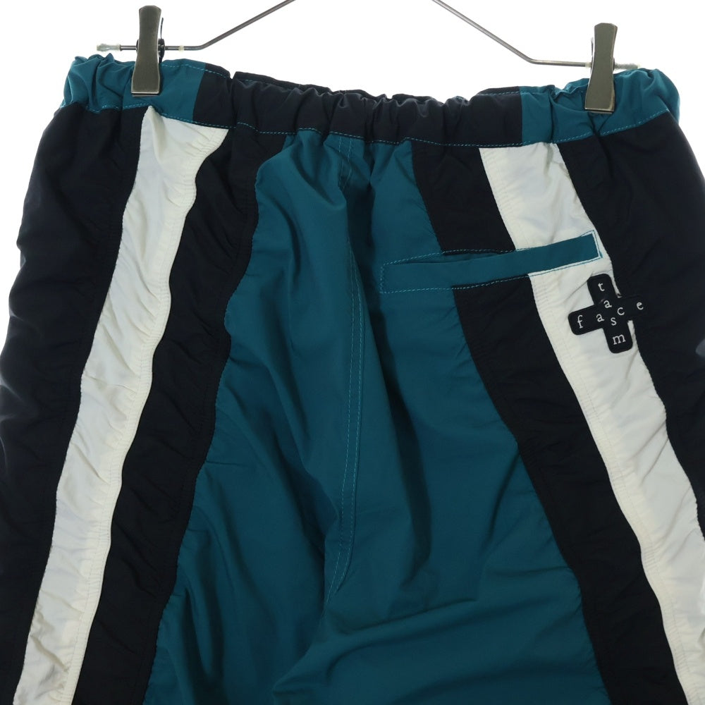 FACETASM(ファセッタズム) GATHERED SEAM TRACK PANTS トラックパンツ ブルー KR-PT-M04