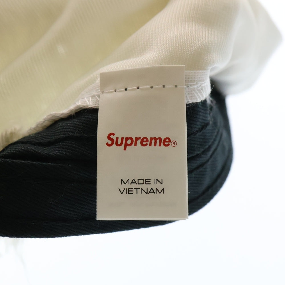SUPREME(シュプリーム) 24AW Fuzzy Camp Cap ファジー ボックスロゴ キャンプキャップ 帽子 ホワイト