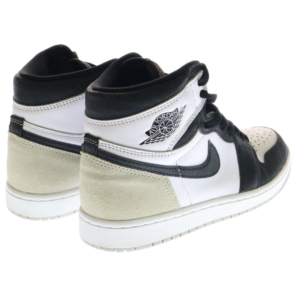 NIKE(ナイキ) AIR JORDAN 1 HIGH OG BLEACHED CORAL エアジョーダン 1 ブリーチドコーラル ハイカットスニーカー グレー US7/25cm 555088-108