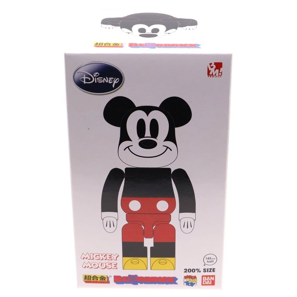 MEDICOM TOY(メディコムトイ) BE@RBRICK MICKEY MOUSE ベアブリック ミッキーマウス 200% 超合金 マルチ
