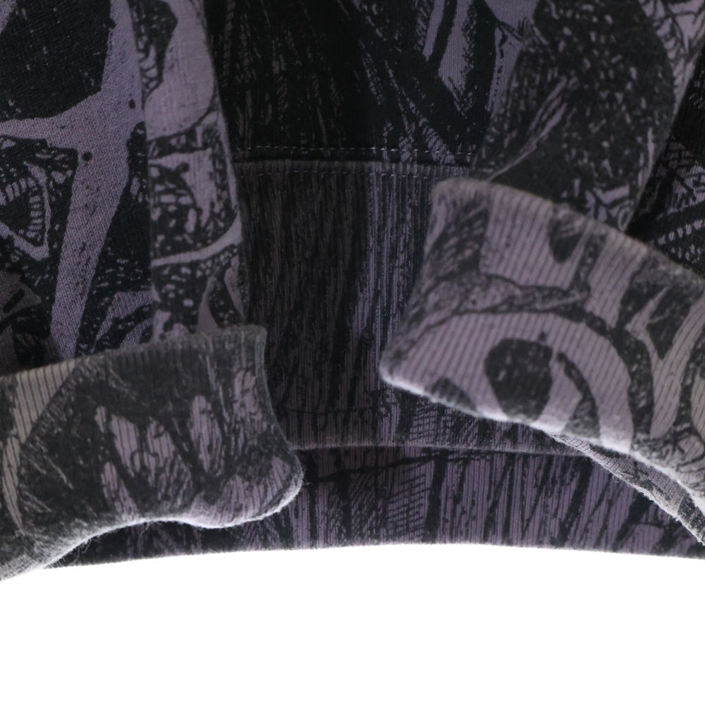 SUPREME(シュプリーム) 24AW Liberty Hooded Sweatshirt リバティ スウェットプルオーバーパーカー パープル