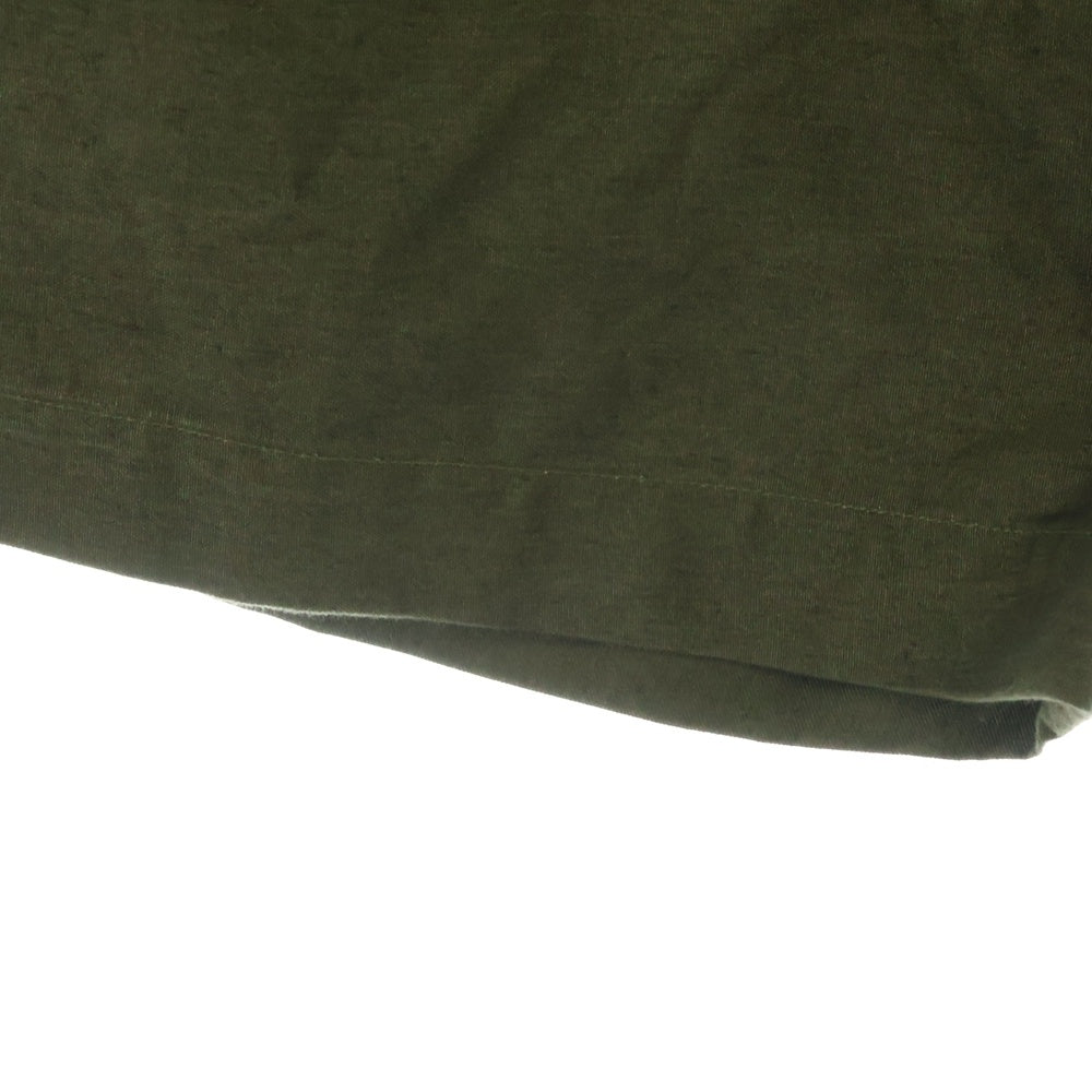 READY MADE(レディメイド) 22SS SEROUEL SHORTS コットン イージー ハーフパンツ ショーツ カーキ RE-C0-KH-00-00-137