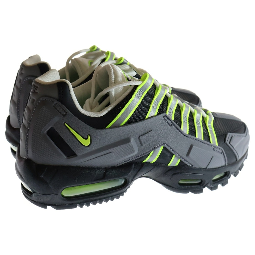 NIKE(ナイキ) AIR MAX 95 NDSTRKT NEON YELLOW エアマックス95 インデストラクト ネオンイエロー ローカットスニーカー グレー/イエロー US9.5/27.5cm CZ3591-002