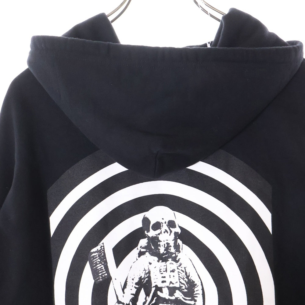 CHROME HEARTS(クロムハーツ) FOTI SWTSHRT HD ZIP フォティプリント ダガージップ スウェットパーカー グレー