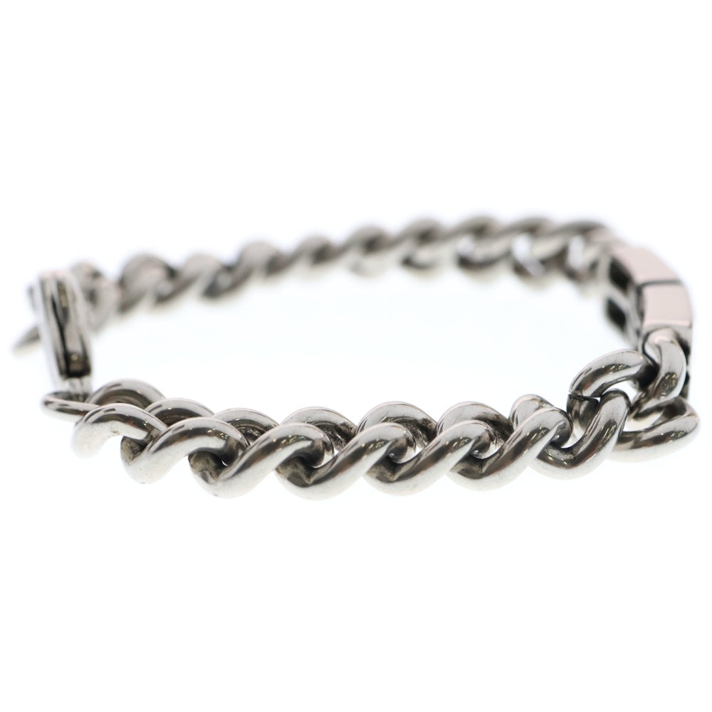 Balenciagaバレンシアガ B CHAINスリムブレスレット シルバー B Chain Thin Bracelet in Silver | Balenciaga US