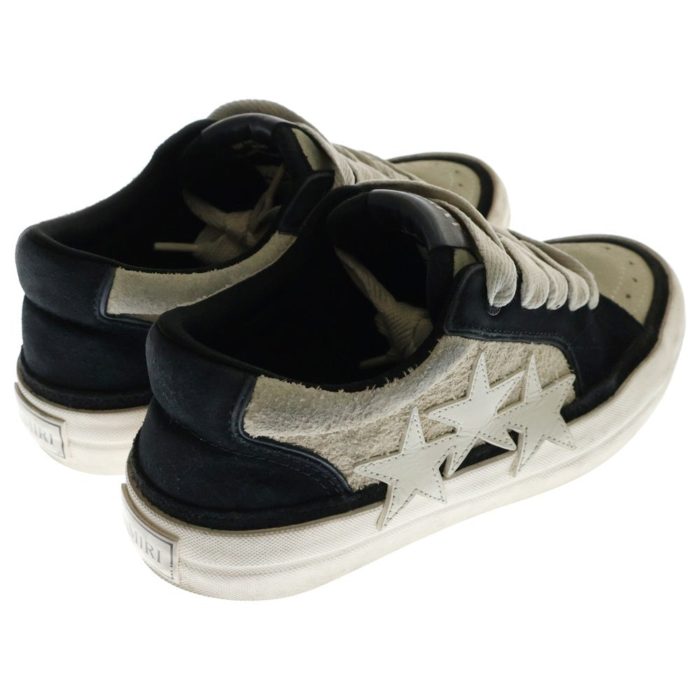 AMIRI(アミリ) Sunset Skate スターパッチ ローカットスニーカー ブラック/ホワイト US9/27.0cm